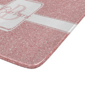 Roze Glitter Personeelsklare snijraad Snijplank (Hoek)