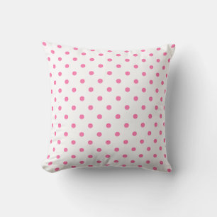 Roze glitter Polka-Stippen Patroon Kussen