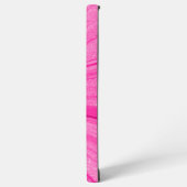 Roze glitter samsung galaxy hoesje (Linkerkant)