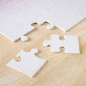 Roze Glitter Schittering Fancy Glamour – Enveloppe Legpuzzel (Zijkant)