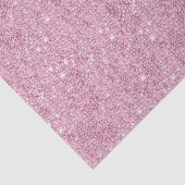 Roze Glitter Sequin Decorting Kerstmis Tissuepapier (Detail)