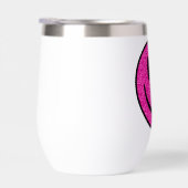 Roze Glitter Smile Face (Rechts)