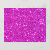 Roze glitter Sparkle  Design Flyer (Voorkant)