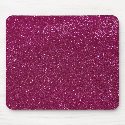 Roze glitter Sparkles Muismat (Voorkant)