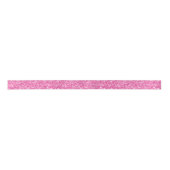 Roze glitter & Sparkles Satijnen Lint (Voorkant)