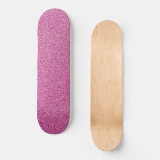 Roze glitter, Sparkly, Glitter Background Persoonlijk Skateboard (Voorkant)