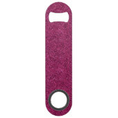Roze glitter speed flessenopener (Achterkant)
