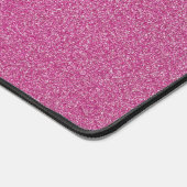 Roze glitter, sprankeling, glitter achtergrond bureaumat (Hoek)