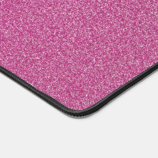 Roze glitter, sprankeling, glitter achtergrond bureaumat (Hoek)