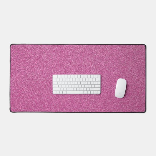 Roze glitter, sprankeling, glitter achtergrond bureaumat (Keyboard & Muis)