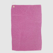 Roze glitter, sprankeling, glitter achtergrond golfhanddoek (Voorkant)