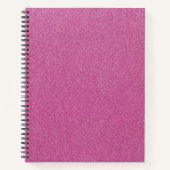 Roze glitter, sprankeling, glitter achtergrond notitieboek (Voorkant)