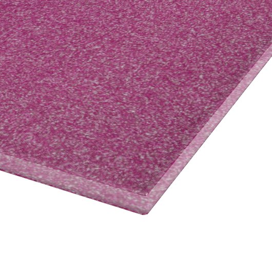 Roze glitter, sprankeling, glitter achtergrond snijplank (Hoek)