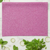 Roze glitter, sprankeling, glitter achtergrond theedoek (Gevouwen)