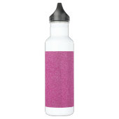Roze glitter, sprankeling, glitter achtergrond waterfles  (Links)
