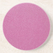 Roze glitter, sprankeling, glitter achtergrond zandsteen onderzetter (Voorkant)