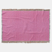 Roze glitter Throw Blanket Deken (Voorkant)