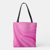 Roze glitter tote bag (Achterkant)