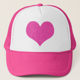 Roze Glitter Trucker Hat Pet