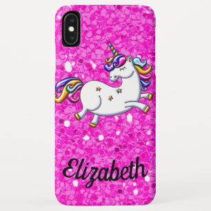 Roze Glitter Unicorn Case-Mate iPhone Case