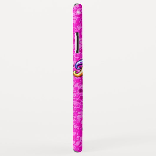 Roze Glitter Unicorn Case-Mate iPhone Case (Achterkant/rechts)