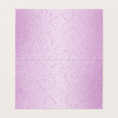 roze glitter | Vette Kaarten (Binnenkant ongevouwen)