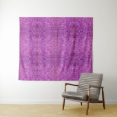Roze glitter wandkleed (In Situ (horizontaal))