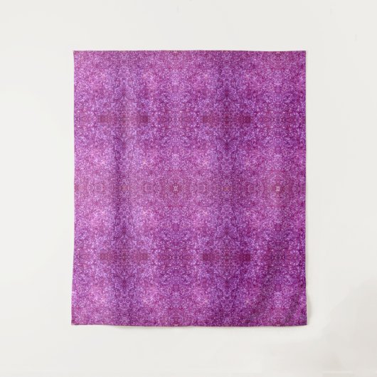 Roze glitter wandkleed (Voorkant)