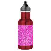 Roze glitter waterfles (Rechts)