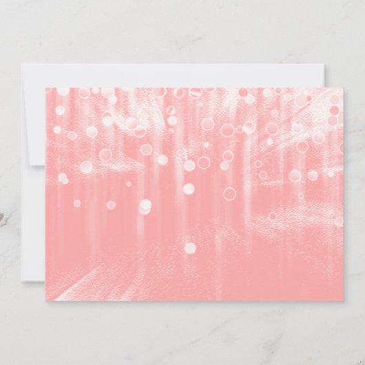 Roze Glitter word je mijn bruidsmeisje? Kaart (Achterkant)