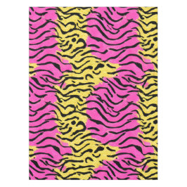 Roze Glitter Zebra Pattern Tafelkleed