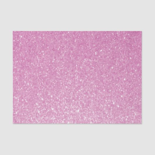  roze glitterafdrukken tissuepapier (Voorkant)