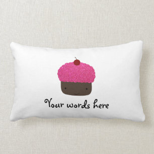 Roze glitterapper kussen