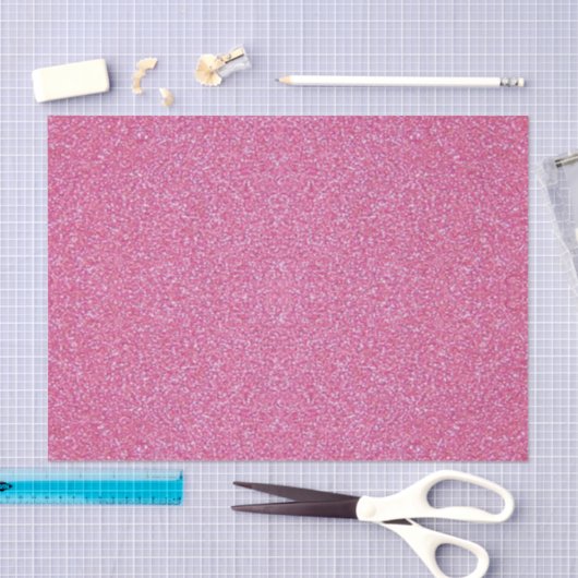 roze glitterpapier tissuepapier (Craft)