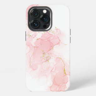 Roze glitters Glazuur iPhone 13 Pro Hoesje