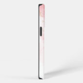 Roze glitters Glazuur iPhone Hoesje (Rechterkant)