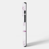 Roze glitters marmer gepersonaliseerde telefoonhoe Case-Mate iPhone case (Achterkant / Links)