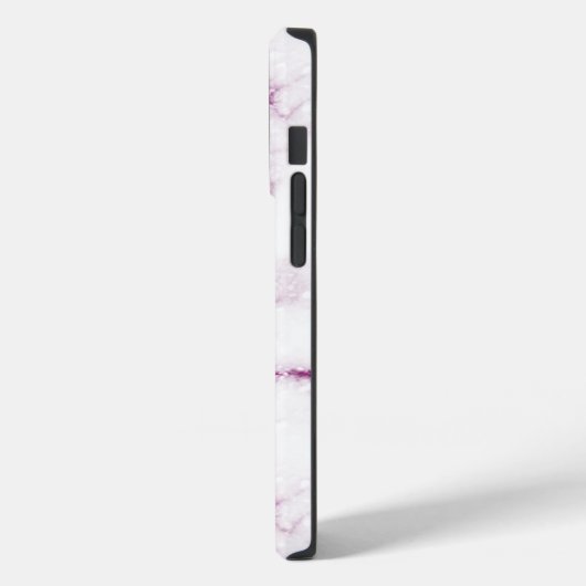 Roze glitters marmer gepersonaliseerde telefoonhoe Case-Mate iPhone case (Achterkant / Links)