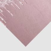 Roze glitterslierten meisjesachtige glans  tissuepapier (Detail)