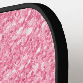 Roze glittertextuur afbeelding pickleball paddle (Links Detail)