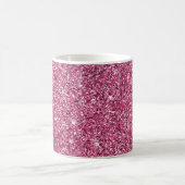 Roze Glitz Glitter Koffiemok (Center)