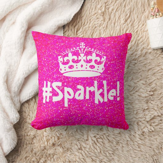 Roze Glitz, Royal Sparkle, Princess Kussen (Deken)
