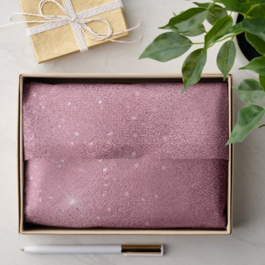 Roze Glitz Tissuepapier (Geschenk)