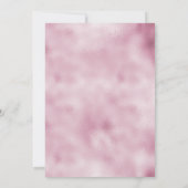 Roze Glitzy Glitter Paarse Eenhoorn (Achterkant)