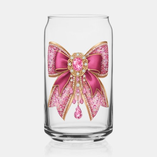 roze gloed boog blikvorm glas (Voorkant)