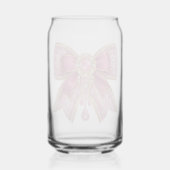 roze gloed boog blikvorm glas (Achterkant)