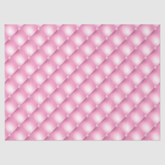 Roze gloed ontwerp Honeycomb-reeks #12 Tissuepapier (Voorkant)