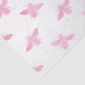 Roze gloed ontwerp Honeycomb-reeks #15 Tissuepapier (Detail)