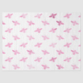 Roze gloed ontwerp Honeycomb-reeks #15 Tissuepapier (Voorkant)