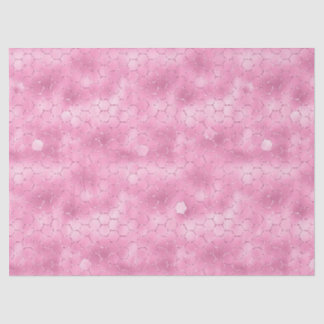 Roze gloed ontwerp Honeycomb-reeks #18 Tissuepapier